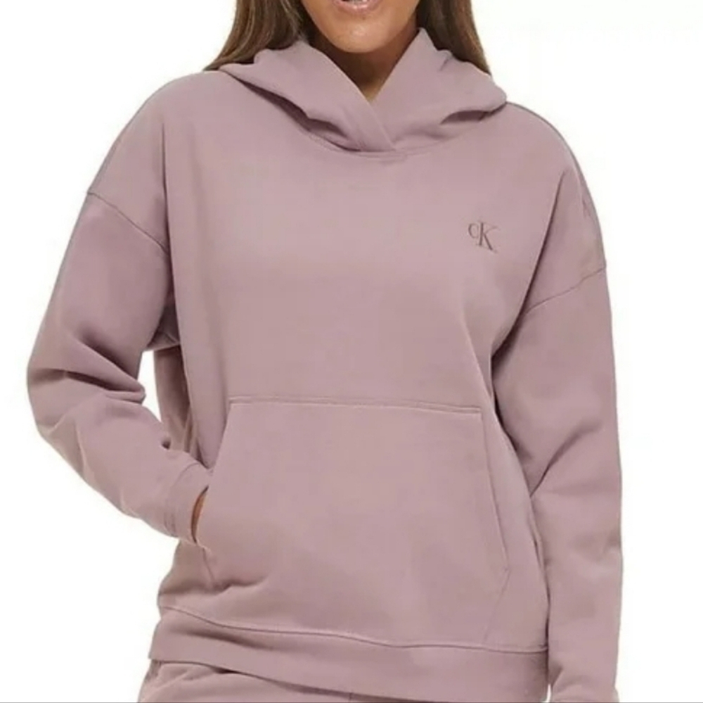 Calvin Klein Egg Plant Colored Jogger Suit. Size 2xl